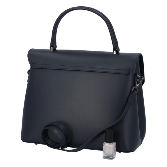 🔥Made in Italy🔥 Italian leather black Cielo Celeste Purse - never carried - Picture 3 of 12